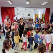 Vystoupení s dětmi