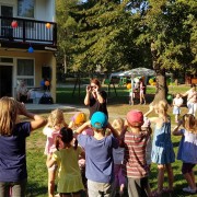 Vystoupení s dětmi